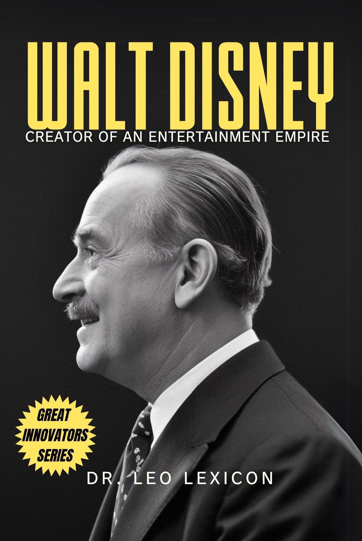 Walt Disney book cover